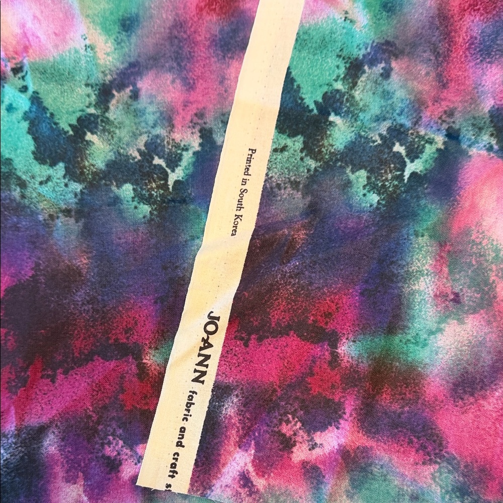 Multicolor Fabric half yard